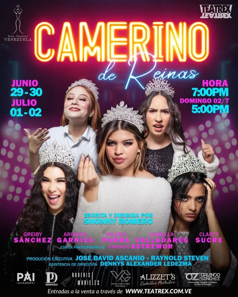 poster de camerino de reinas edicion 2023